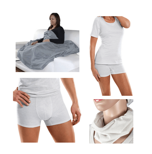 Abschirmende Kleidung & Textilien