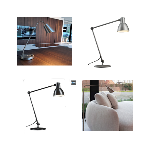 Geschirmte Bürolampen