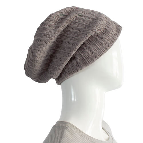 EMF-Strahlenschutz Beanie Herren-Grau