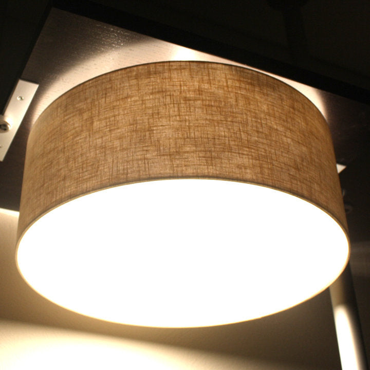 Deckenleuchte Leinen natur