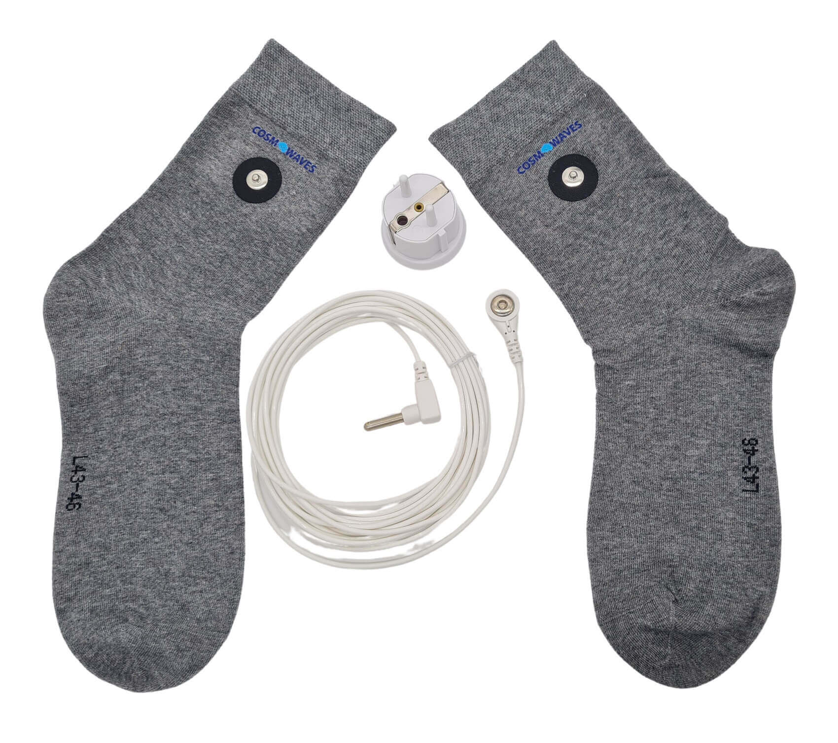 Erdungssocken -Leitfähige Socken mit Erdungsanschluss