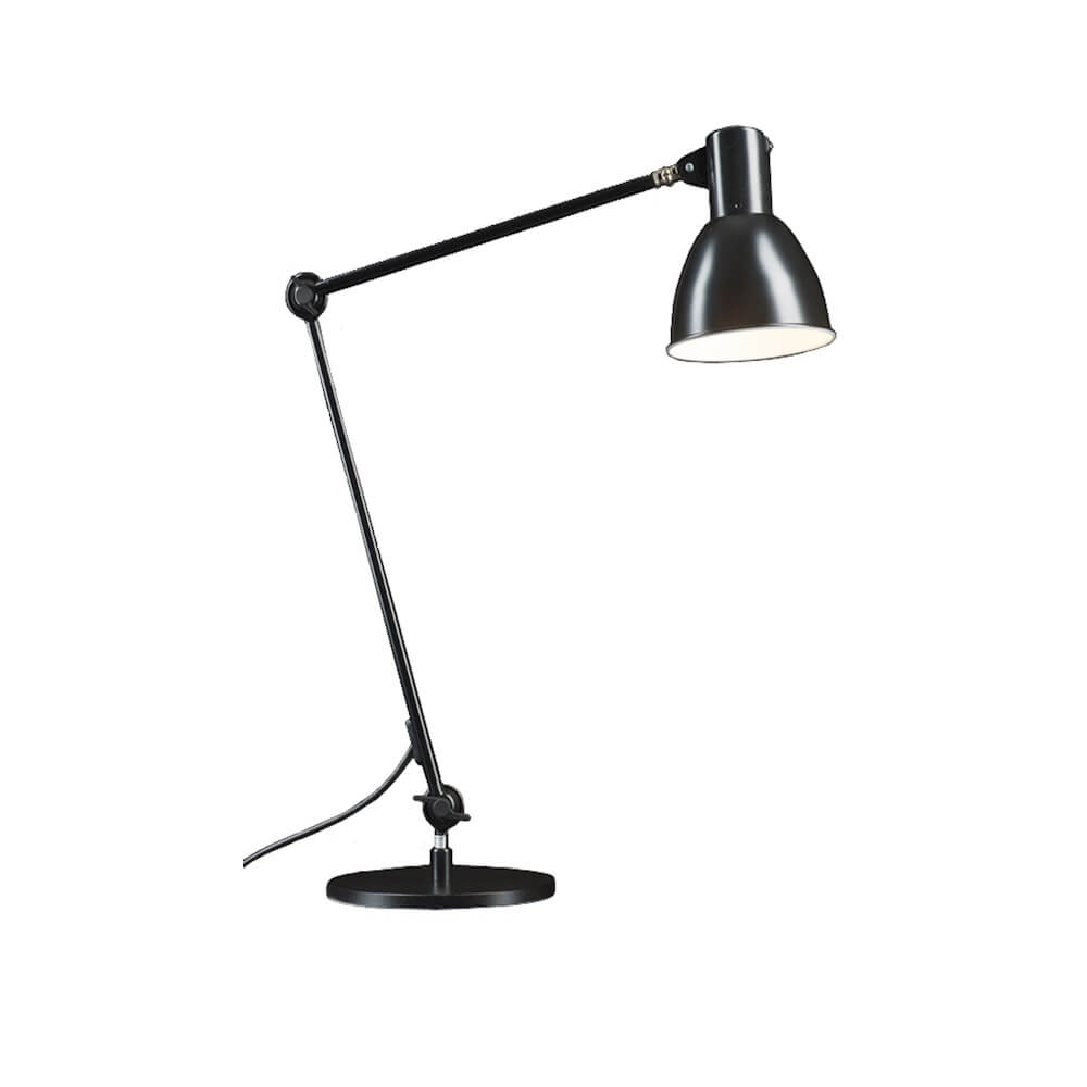 Arbeitslampe geschirmt (schwarz mit Standfuß)