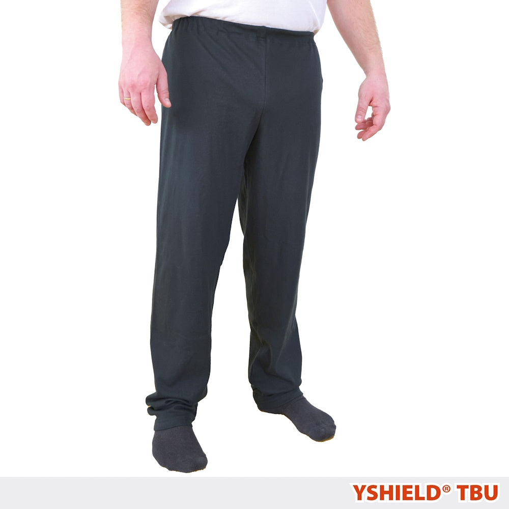 Abschirmende lange Unterhose Black-Jersey YSHIELD TBU