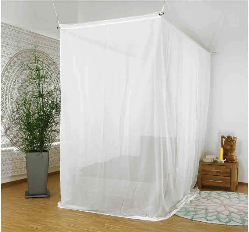 Abschirmbaldachin |  Einzelbett | Stoff VOILE | HF YSHIELD®