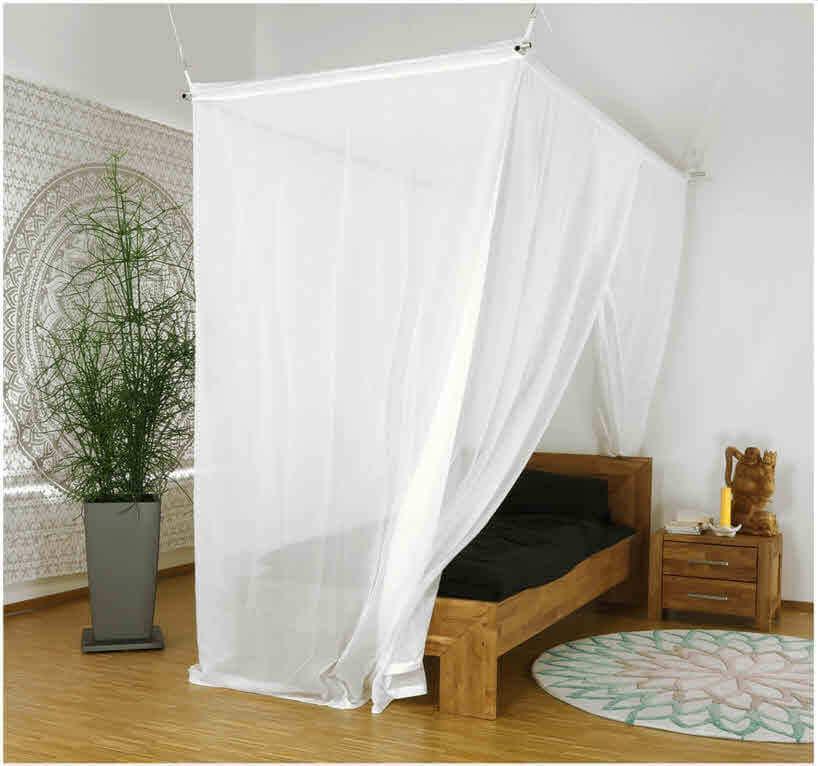 Abschirmbaldachin |  Einzelbett | Stoff VOILE | HF YSHIELD®