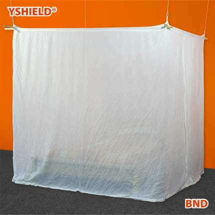 Abschirmbaldachin | Kasten Doppelbett | NATURELL | HF YSHIELD®