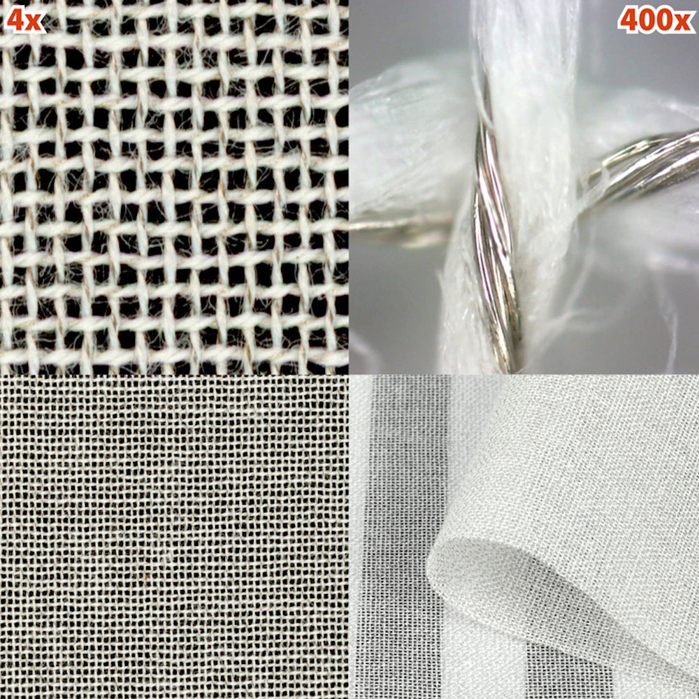 Yshield Silver-Cotton Abschirmstoff (1 Laufmeter - 250cm Breite)